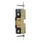 Hubbell Wiring Device-Kellems Straight Blade Receptacle, 5-20R, 20 A, 125V AC, 2 Pole, 3 Wire, Grounded BR20C1I - alternate 4